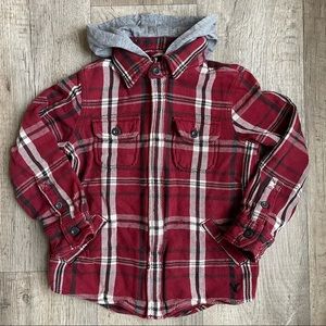 77Kids- Hooded Shacket